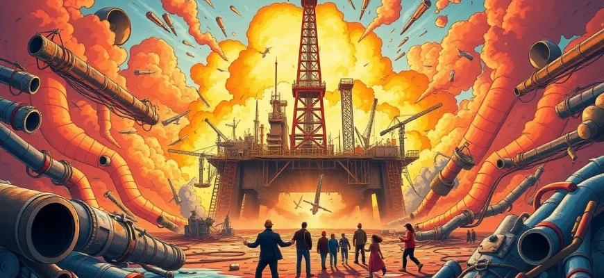 石油採掘の災害映画10選