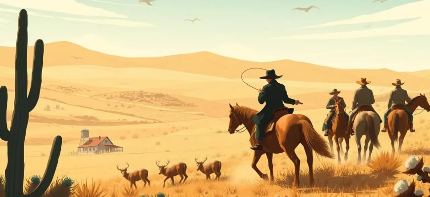 ウェスタン映画の狩りの旅