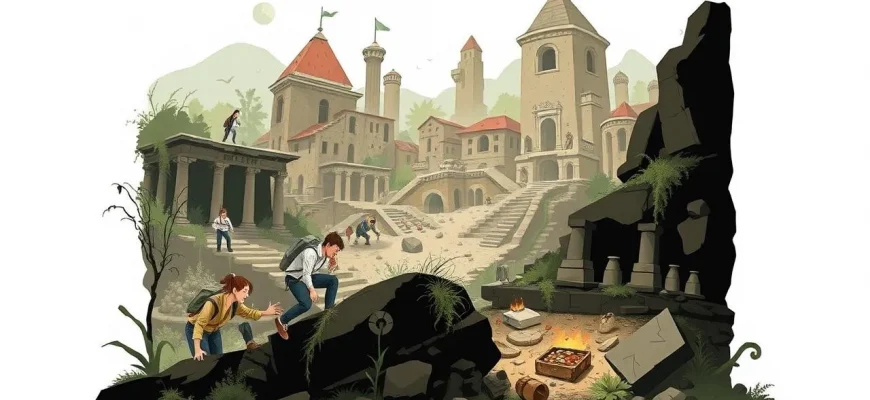 アクション映画：考古学者の冒険