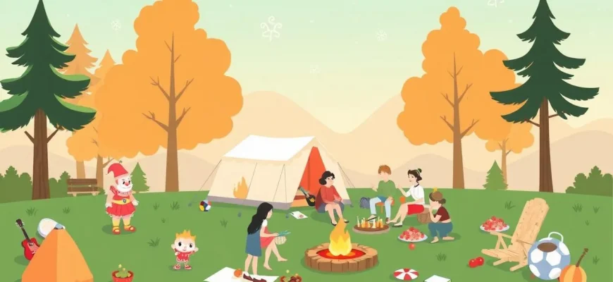 キャンプをテーマにしたコメディ映画のベスト10