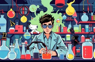 生物学者のスリラーフィルム