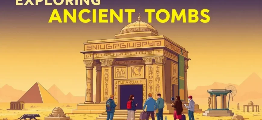 古代の墓を探るドキュメンタリー映画