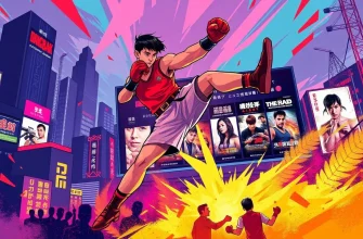 キックボクシングのスリラーフィルム