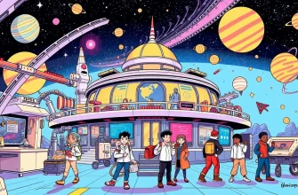 宇宙ステーションの冒険映画