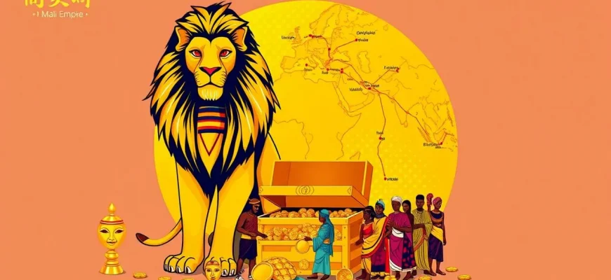 マリの黄金を探る歴史映画