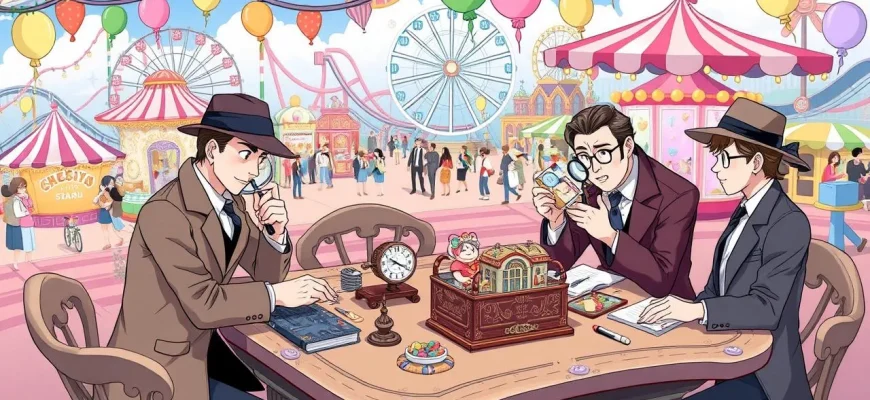 遊園地を舞台にした探偵映画特集