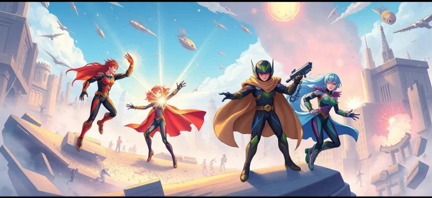 英雄的な救出のSF映画