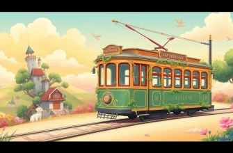 トロリーバスファンタジー映画の世界