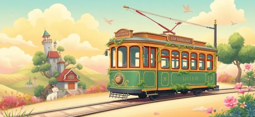 トロリーバスファンタジー映画の世界