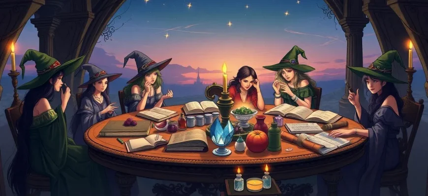 魔女の集会を描いたファンタジー映画