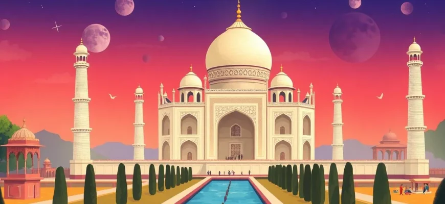 タージ・マハルの歴史映画