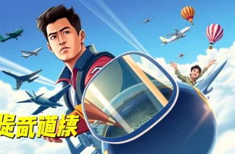 飛行士のスリラーフィルム