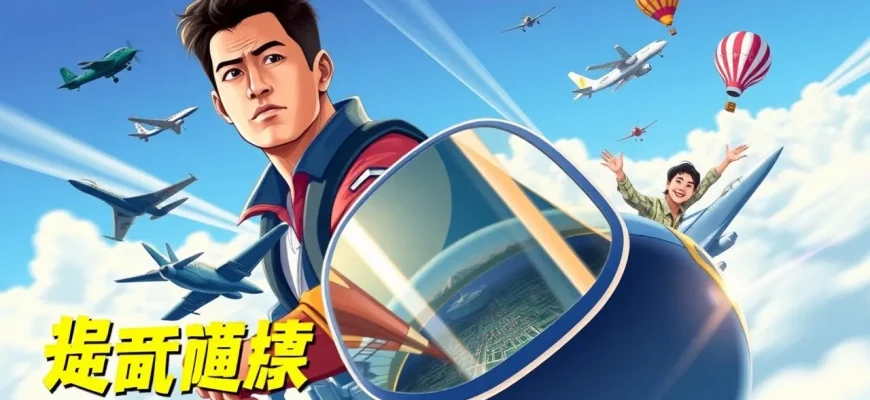 飛行士のスリラーフィルム