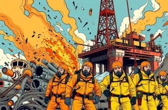 石油採掘の危機と救出を描いた映画