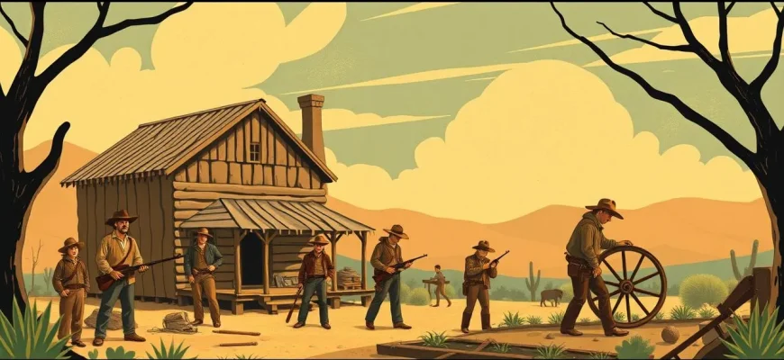 ウェスタン映画の労働者たち