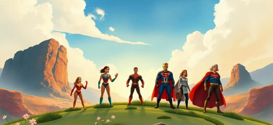 ファンタジー映画のスーパーヒーローチーム