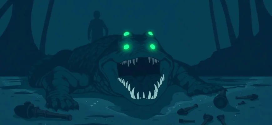 クロコダイルホラー映画のベスト10