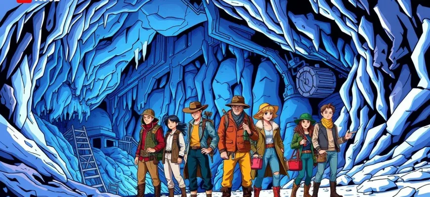 塩の洞窟で冒険する映画