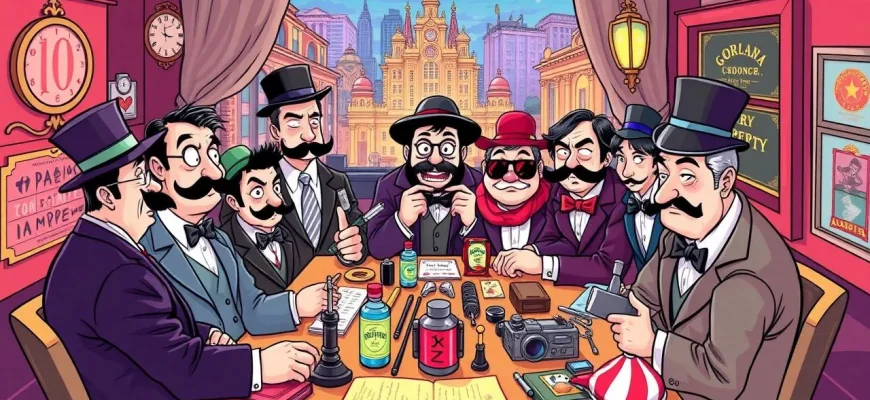 コメディ映画：詐欺師の世界