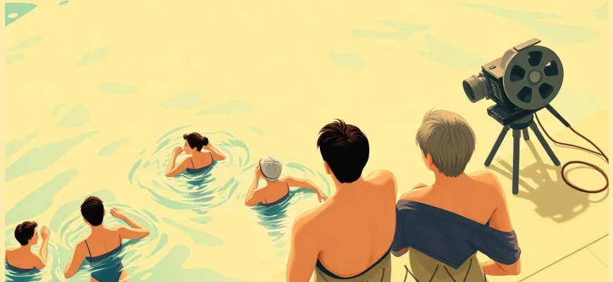 ドラマ映画：水泳選手の物語