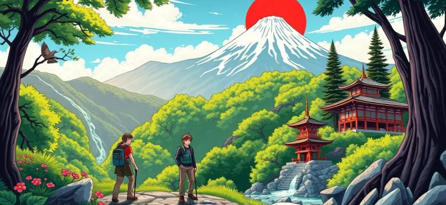 日本の島々で冒険する映画