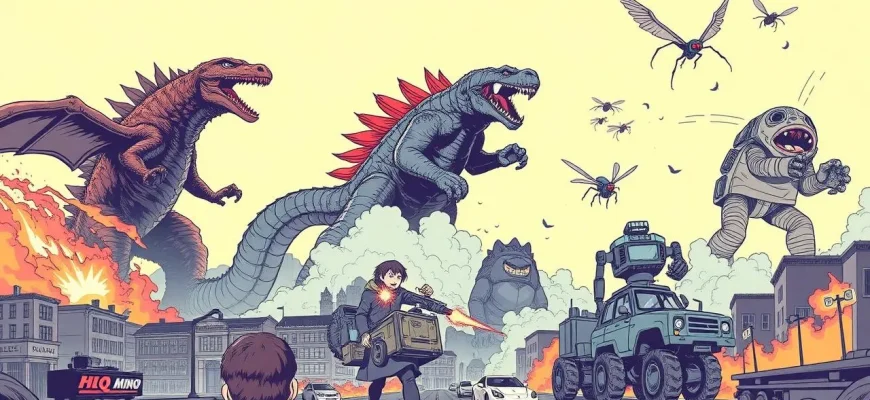 巨大生物のスリラーフィルム10選