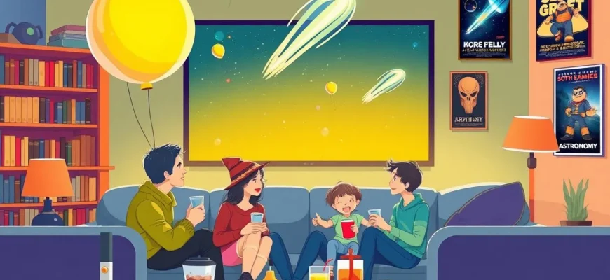 家族で見るコメット映画