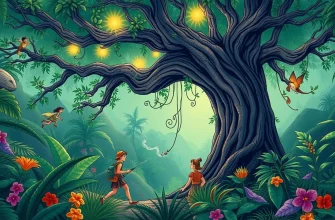 ジャングルファンタジー映画の素晴らしい世界