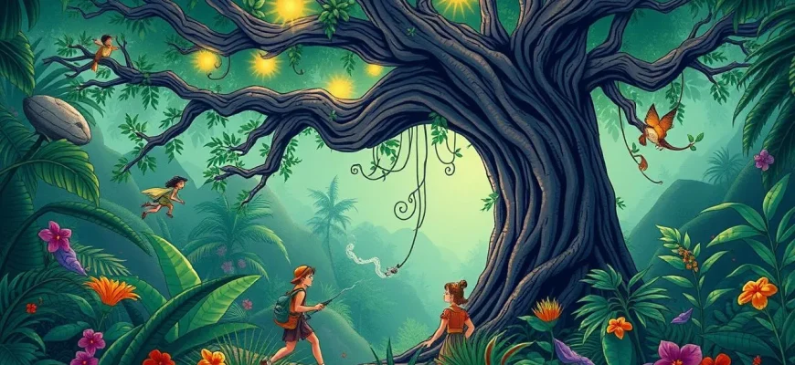 ジャングルファンタジー映画の素晴らしい世界