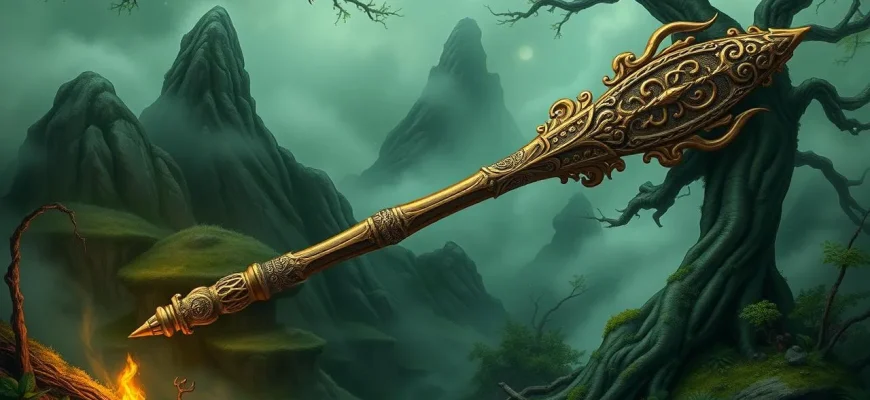 ミステリー映画の魔法の杖