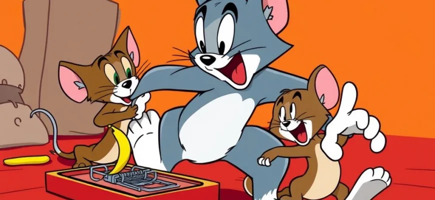 『Tom and Jerry』に似たおすすめアニメ10選