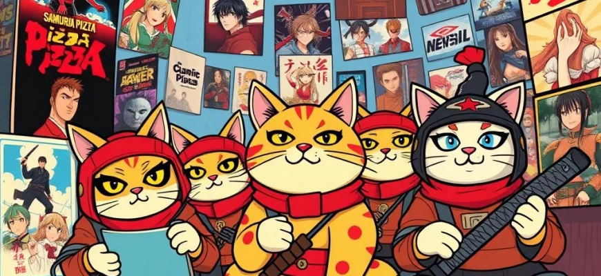 「サムライピザキャッツ」ファン必見！似たアニメ10選
