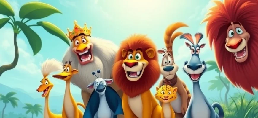 『マダガスカル2』のような冒険アニメ10選