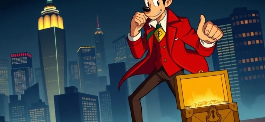 ルパン三世のような冒険を楽しめる作品10選