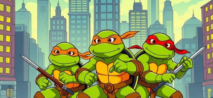『ミュータント・タートルズ』に似たおすすめ作品10選