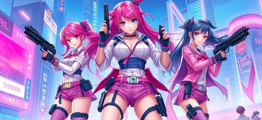 『爆裂天使』に似たアクションアニメ10選