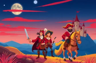 ドンタンと三銃士のような冒険アニメ10選