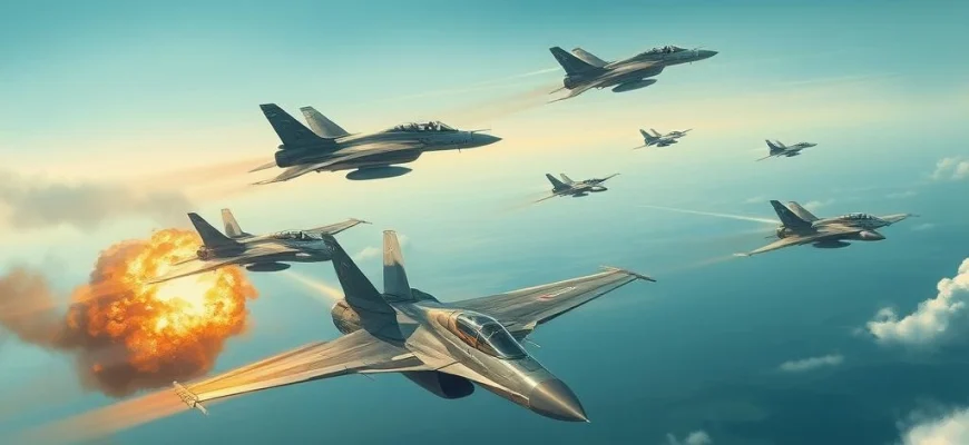 『トップガン』のような空戦アクション作品10選