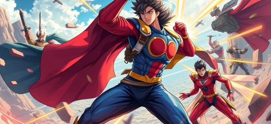 『スクライド』に似たアニメ・ドラマ10選