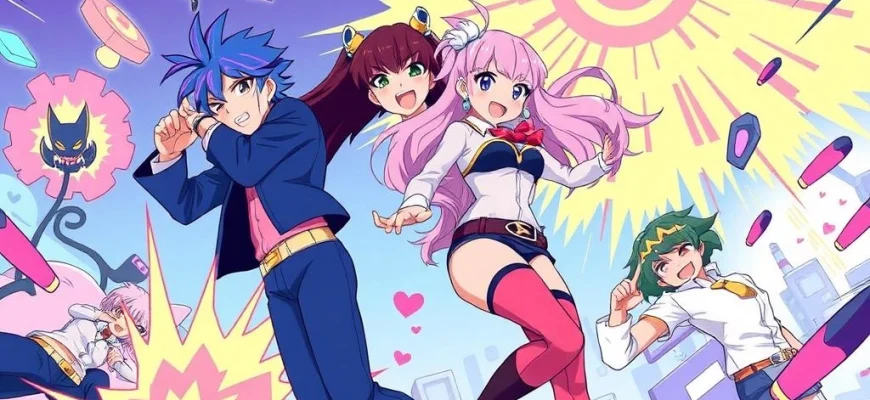 『Panty & Stocking』に似たアニメ・映画10選