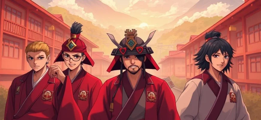 『学園BASARA』に似た熱血学園アニメ10選